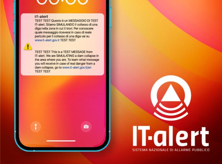 Protezione civile, completata l’esercitazione It-Alert: coinvolto mezzo milione di siciliani della zona orientale