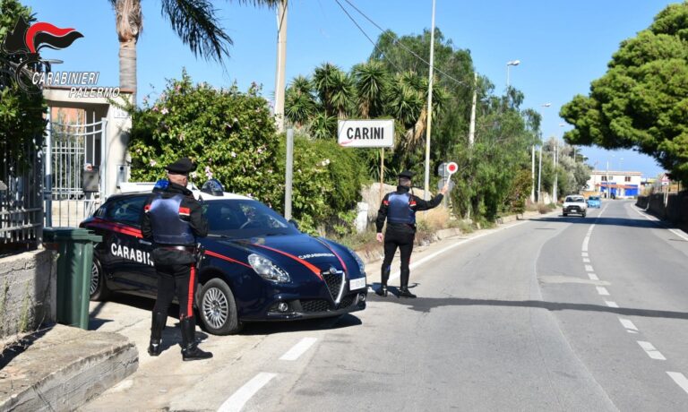 Palermo, disarticolato il vertice della famiglia mafiosa di Carini. Cinque arresti dei carabinieri