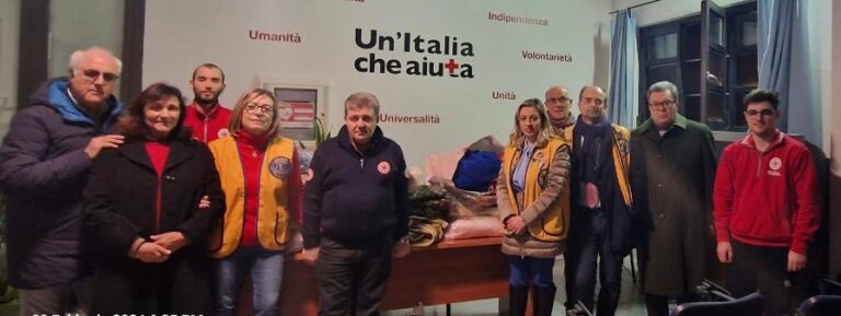 Barcellona PG, si è conclusa la raccolta di coperte e sacchi a pelo promossa dal Lions Club