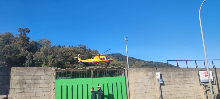 Sant’Angelo di Brolo – Incidente tra auto e scooter. Giovane trasferito in ospedale in Elisoccorso