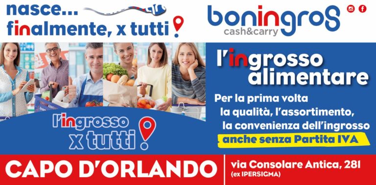 Capo d’Orlando – Arriva BonIngros, un nuovo modo di fare la spesa – ADS