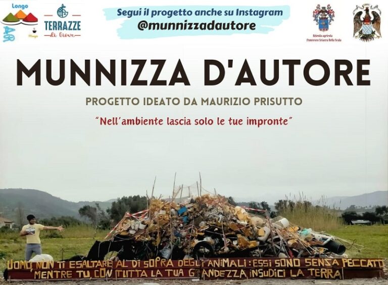 Patti: la “munnizza d’autore” in contrada Galice, l’ultimo “monumento” di Maurizio Prisutto