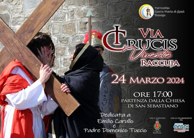 Raccuja: la Via Crucis vivente nella Domenica delle Palme