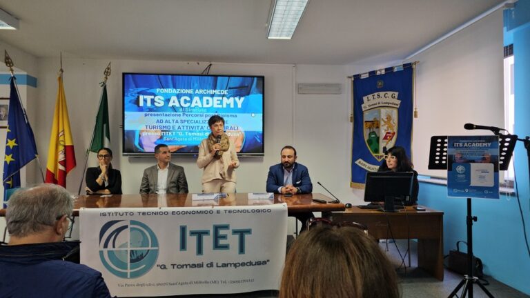 Sant’Agata Militello – ITET “Tomasi di Lampedusa”: presentati i corsi di alta formazione post diploma