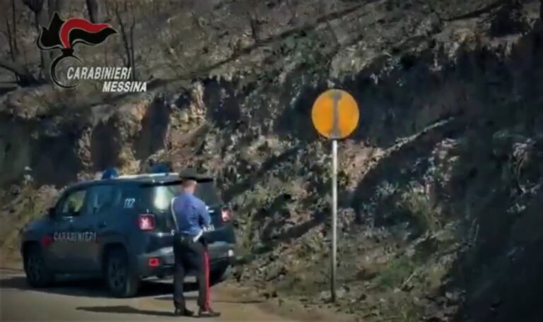 Provocò incendi a Gioiosa Marea e Piraino lo scorso ottobre. Piromane arrestato dai Carabinieri