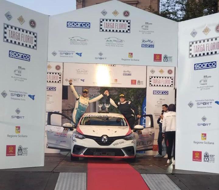 Targa Florio: primo posto per la “femminile” e terza  nella classe “Rally5” per Federica Campochiaro