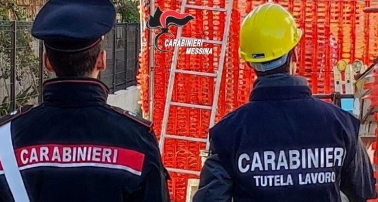 Milazzo: controlli in un cantiere edile, denunce e sanzioni