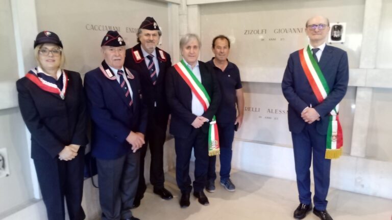 Mirto presente all’80° Anniversario dalla strage nazista dei 40 Martiri di Gubbio. Zingales “Vogliamo la verità sul nostro concittadino, il giovane carabiniere Giovanni Zizolfi”