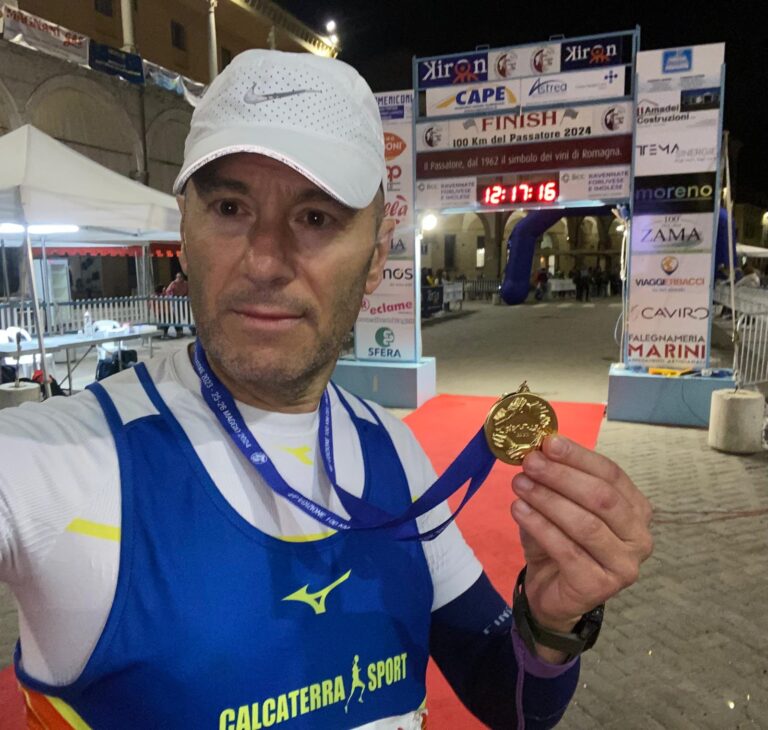 Patti: Fabio Mei alla 49° edizione della “100 km. del Passatore – La più bella del mondo” Firenze-Faenza