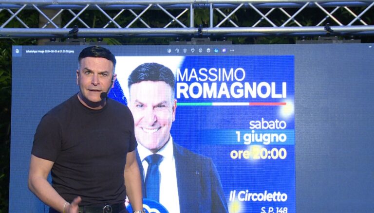 Capo d’Orlando – Massimo Romagnoli e la sua campagna elettorale per le Elezioni Europee – VIDEO