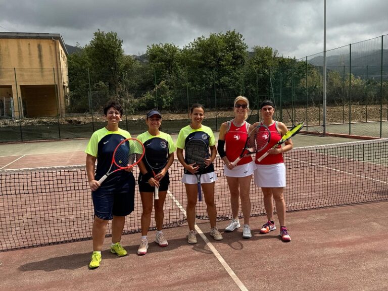 4° giornata del campionato di serie D3 femminile fitp di tennis: il TC Saliceto ha battuto il Circolo Tennis Sant’Agata Militello asd