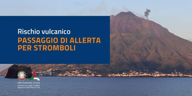 Stromboli Allerta Rossa, Schifani: «Seguiamo evoluzione, pronti a chiedere stato di emergenza nazionale»