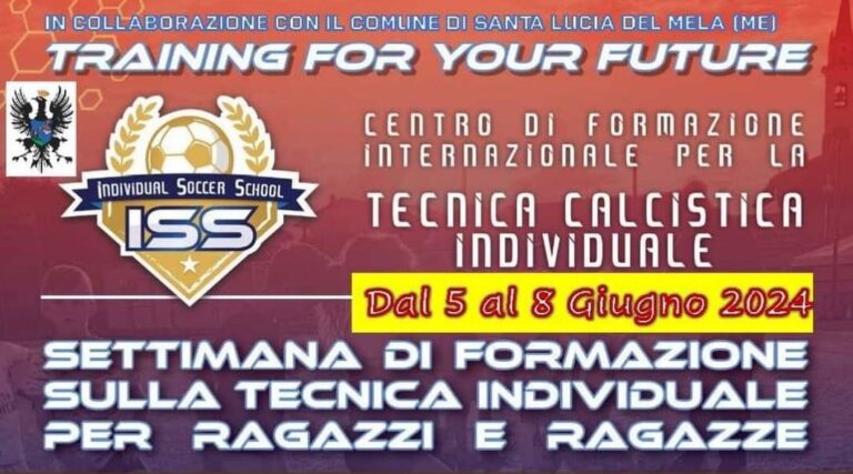 Santa Lucia del Mela: Dal 5 giugno il “Training for your future”, alle ore 19:30 presentazione del progetto