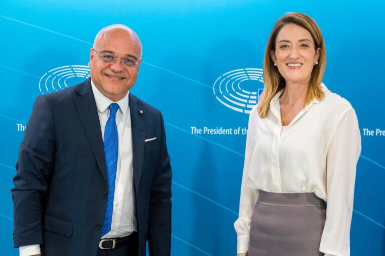 UE – Antoci (M5S): “Accoglienza della Presidente Metsola, una carezza al cuore”