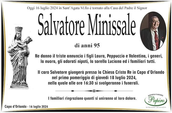 Capo d’Orlando – Addio a “Turuzzo” Minissale, un’istituzione per il paese