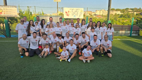 Una partita di calcio per ricordare Mariano Biltes, presenti familiari, colleghi e amici