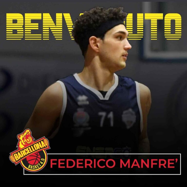 Il primo colpo del Barcellona Basket 4.0 è Federico Manfrè
