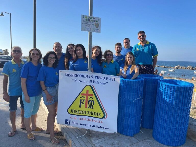 La sezione di Falcone della Fraternità di Misericordia San Piero Patti ha posizionato una nuova passerella presso la spiaggia Falcon Baja