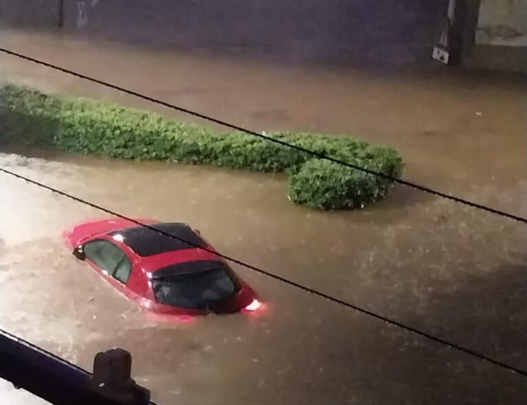 Brolo, allagamenti per la pioggia. A Piraino caduti oltre 70mm di acqua