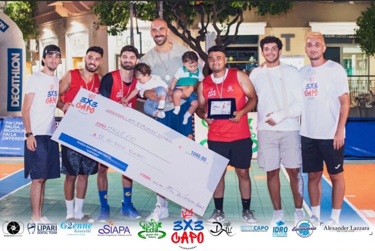 Capo d’Orlando – Concluso il torneo di basket 3×3 Capo in Piazza Matteotti – VIDEO