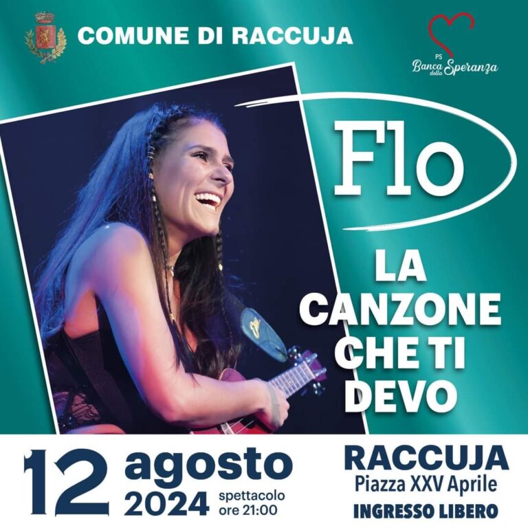 Raccuja – Questa sera “Flo – La canzone che ti devo”