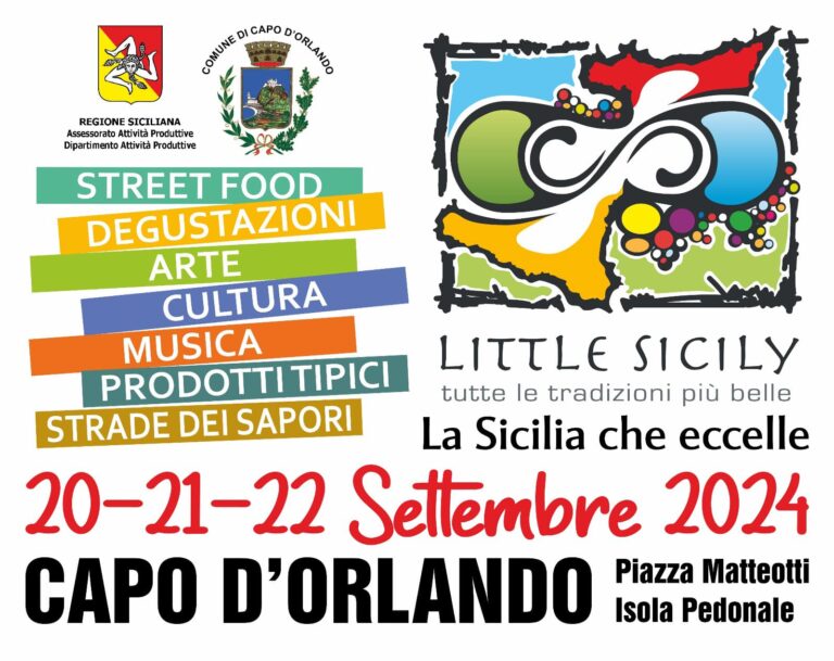 Capo d’Orlando – Little Sicily rinviato al 20-22 settembre a causa delle previsioni meteo