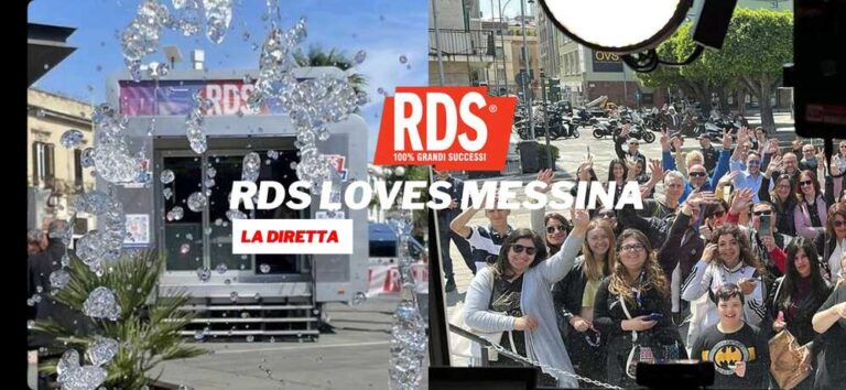 Messina: dal 30 settembre al 5 di ottobre a piazza Cairoli appuntamento con RDS