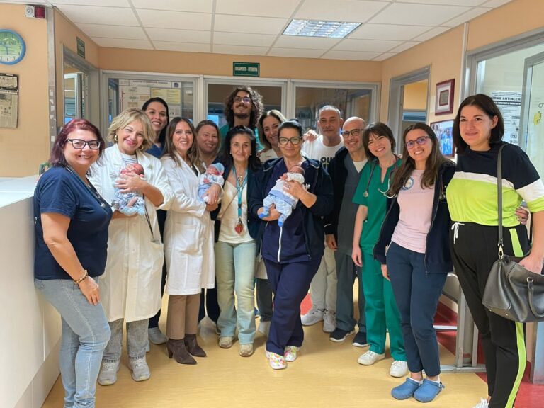 Triplo fiocco azzurro in Ostetricia al Policlinico di Messina. Nati tre gemellini da gravidanza naturale