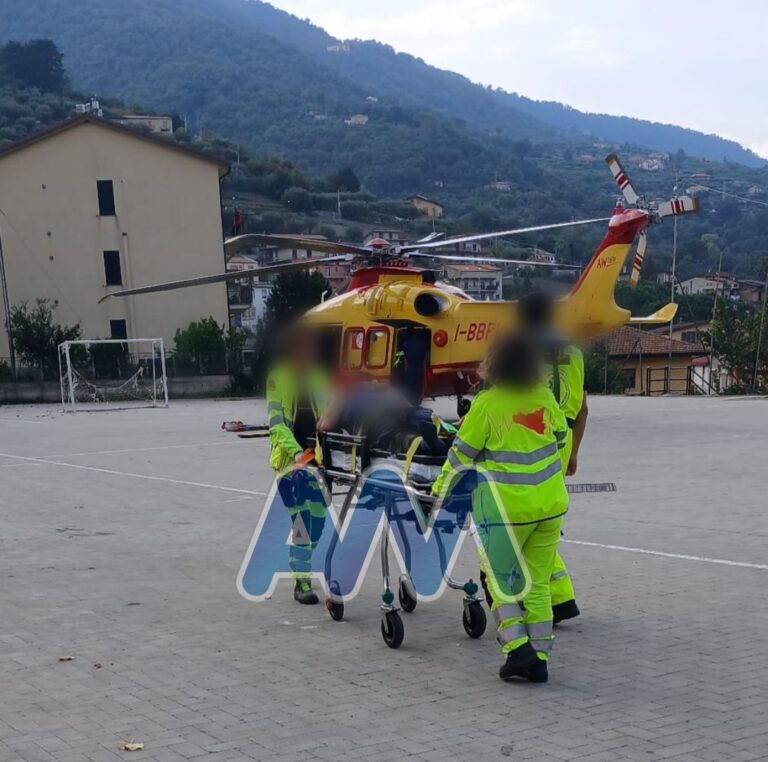 Sinagra, incidente autonomo in vespa. Conducente traferito in elisoccorso