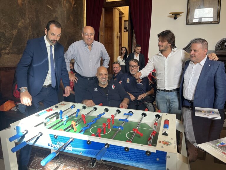 Messina ospita la Coppia Italia e il Campionato Italiano Assoluto di Calcio Balilla Paralimpico