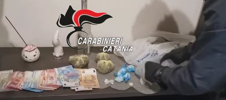 Catania, “amnesia” e cocaina in casa. 24enne arrestato dai carabinieri