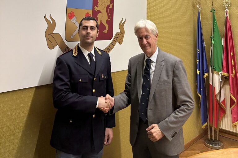 In servizio alla Questura di Messina il commissario capo della Polizia di Stato dottor Benito Bisagni