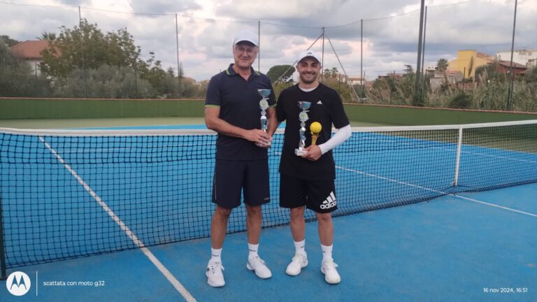 Tennis: Giuseppe Mendolia vince il torneo N3T 250 al circolo New3Trees di Pace del Mela