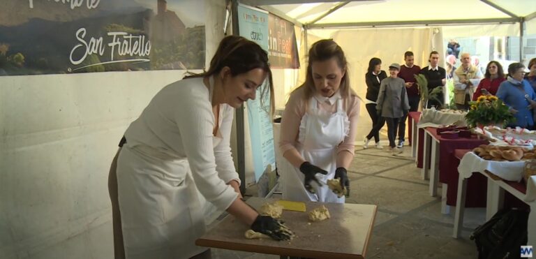 Buon cibo, vino novello e tanta allegria a San Fratello per la sesta edizione del “Martin Fest” – VIDEO