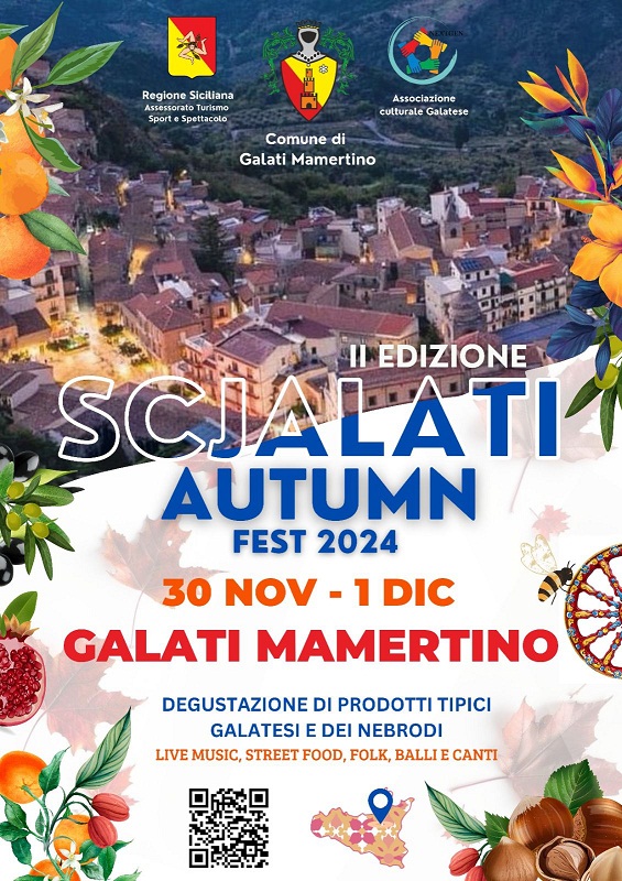 Galati Mamertino: duegiorni con “Scjalati Autumn Fest”, musica, buon vino e delizie culinarie