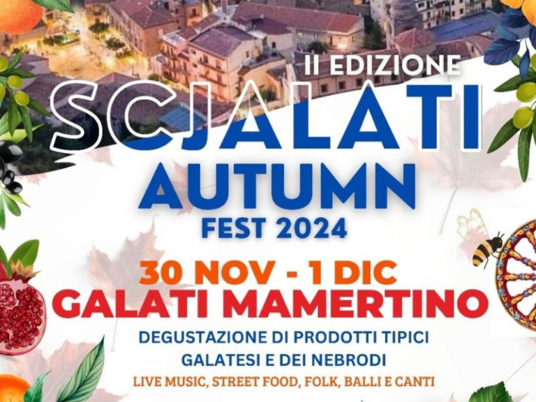 Tutto pronto per Scjalati Autumn Fest, Amadore: “Vi aspettiamo a Galati Mamertino!” – VIDEO