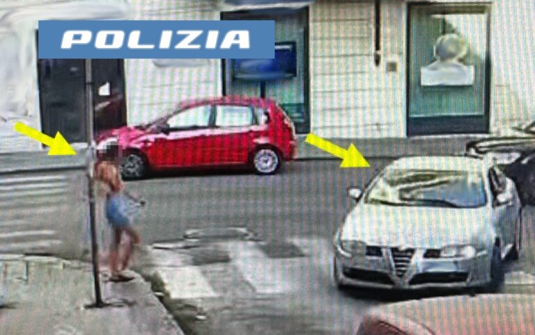 Catania: taglia la strada ad una giovane donna, poi scende dall’auto e le mostra i genitali. 32enne denunciato