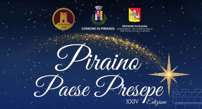 Piraino: il programma degli eventi natalizi “Le vie del Natale – Piraino 2024 tra incanto e magia”