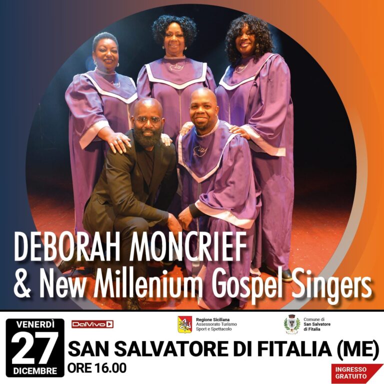 San Salvatore di Fitalia – Rinviato al 27 dicembre il concerto Gospel: appuntamento alle 16.00