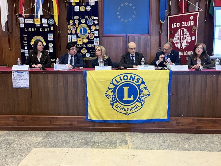 Messina: “Volevano cucire le mie ferite con dei punti di vista” iniziativa promossa dai Lions Club