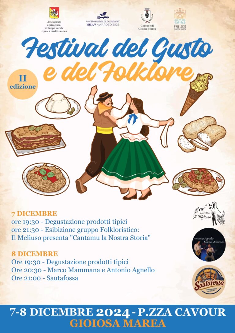 Gioiosa Marea – Weekend con il Festival del Gusto e del Folklore