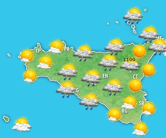 Meteo, per domani allerta gialla. Vento forte sul versante tirrenico del messinese