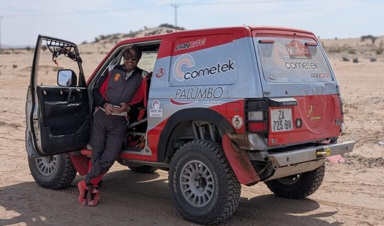 Il messinese Antonio Ricciari in gara alla sua 3a Dakar