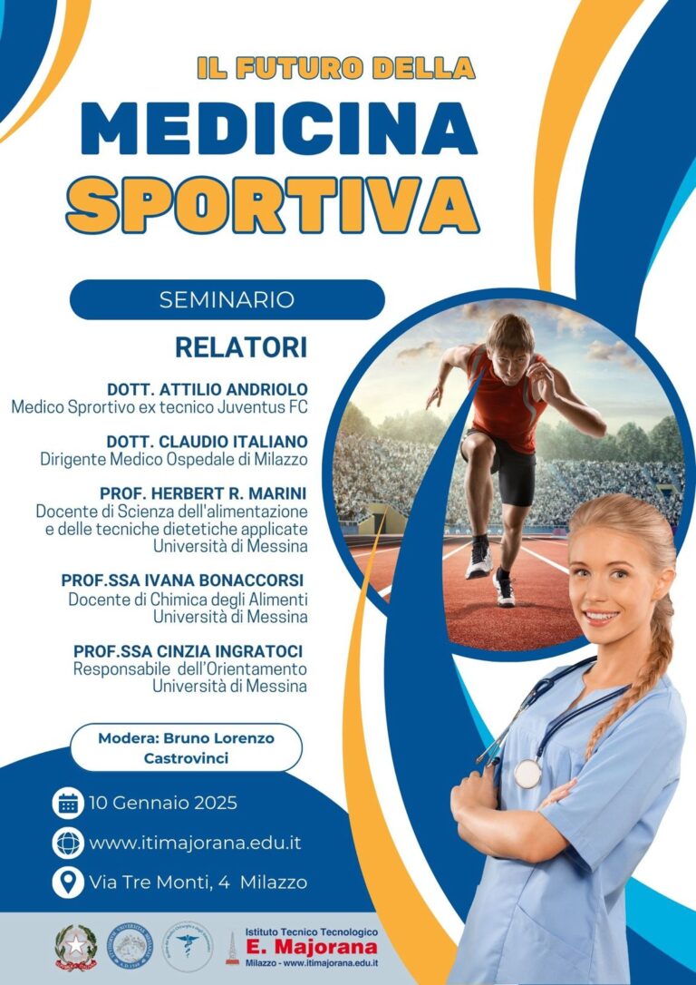 Milazzo: Interessante convegno sul tema ”Scienza dell’alimentazione e Medicina dello sport”