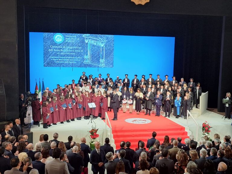 Il Presidente Sergio Mattarella a Messina per l’inaugurazione dell’anno accademico