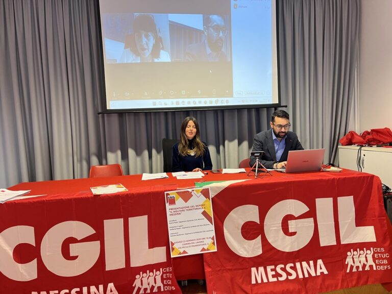 Messina occupa il novantottesimo posto su 107 province italiane per spesa sociale: per la CGIL necessario un confronto con l’amministrazione comunale