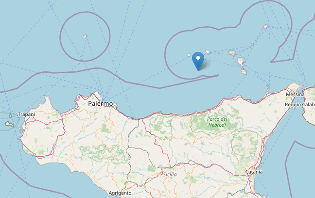 Terremoto di magnitudo 4.8 tra le Eolie e Sant’Agata di Militello. Scossa avvertita dalla popolazione