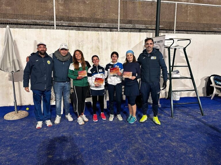 Patti : concluso il primo torneo  Fitp/Tpra Roma 1500 al Padel Tennis River targato Tennis Padel Moving