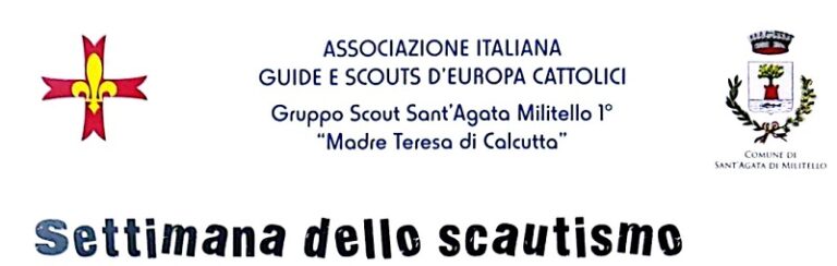 Sant’Agata Militello: la “Settimana dello Scoutismo” per i 35 anni dello scautismo degli scout d’Europa