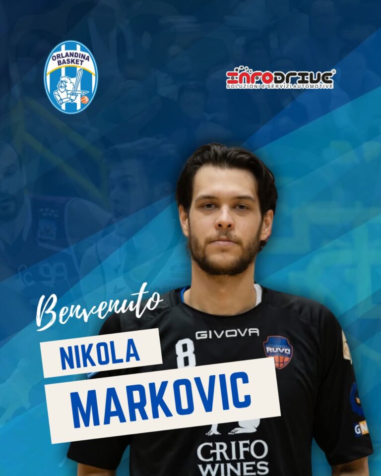 La Infodrive Capo d’Orlando ingaggia il forte esterno Nikola Markovic